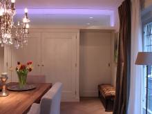 Kamer en suite LED verlichting eikenhout RAL zijdeglans