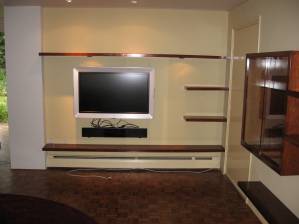 TV dressoir zwevende planken